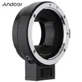 Andoer tains bague d'adaptation EF-NEXII pour objectif EF-S IL EF à utiliser pour Sony NEX E Mount