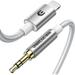ã€�Apple MFi Certifiedã€‘Upgraded iPhone AUX Cord for Car Stereo UNBREAKcable Lightning to 3.5mm Cable 4FT Headphone Jack Adapter Male Stereo Audio Cable for iPhone 14/13/12/11 Series SE/XR/XS/X/8/7