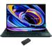ASUS ZenBook Pro Duo 15 Gaming/Business Laptop (Intel i9-11900H 8-Core 15.6in 60 Hz Touch 1920x1080 NVIDIA RTX 3060 32GB RAM 2TB PCIe SSD Win 11 Pro) with DV4K Dock