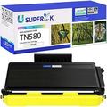 High Yield Compatible Toner Cartridge Replacement for TN580 TN-580 TN550 TN-550 to Work with HL-5250DN HL-5370DW MFC-8480DN MFC-8690DW MFC-8860DN MFC-8890DW Printer (1 Pack Black)