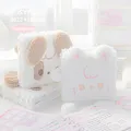 Porte-cartes photo Kawaii pour chiot et chat livre en peluche classeur avec porte-clés pochette