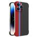 Allytech iPhone 15 Pro Max Case iPhone 15 Pro Max Cover Carbon Fiber Ultra Slim Fit Lightweight Shockproof Anti-Scratch Protective Phone Case for Apple iPhone 15 Pro Max - Black+Red