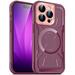 Allytech Magnetic Case for Apple iPhone 13 iPhone 13 Cover 6.1 Wireless Charging Support Rugged Hybrid Protective Shockproof Camera Lens Protector Phone Case for Apple iPhone 13 - Winered