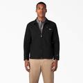 Dickies Men's 1922 Brushed Twill Jacket - Rinsed Black Size 2Xl (HJ867)