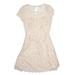 Lauren Conrad Cocktail Dress: Ivory Dresses - Women's Size 0