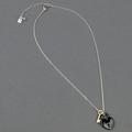 Lucky Brand Ox Heart Lock And Key Pendant - Women's Ladies Accessories Jewelry Necklace Pendants in Two Tone