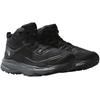Wanderschuh THE NORTH FACE "Men's VECTIV Exploris 2 Mid Future", Gr. 43, schwarz, Leder, sportlich, Schuhe, wasserdicht