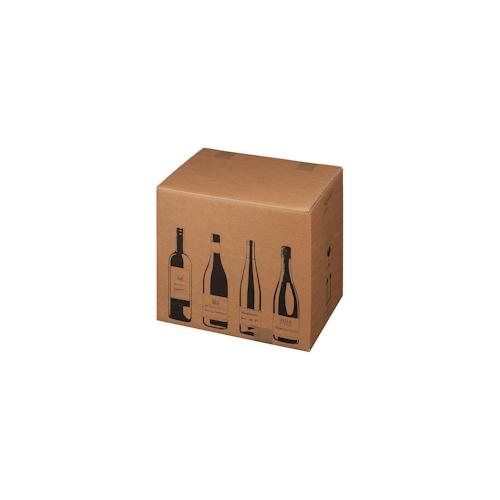 5x Weinversandkarton für 12 Weinflaschen mit DHL & UPS Zertifizierung
