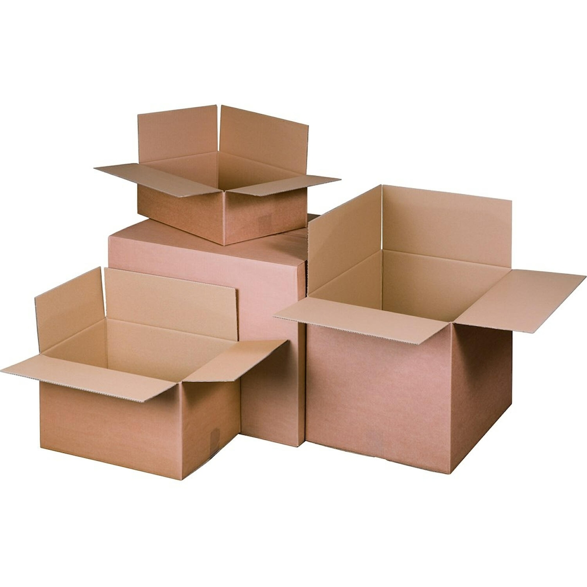VEPATIM 20x Faltkarton 427x304x250mm 1-wellig für A3+ braun Image