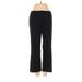 The Limited Black Collection Dress Pants - Mid/Reg Rise Boot Cut Boot Cut: Black Bottoms - Women's Size 0