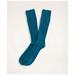 Brooks Brothers Men's Cashmere Crew Socks | Teal