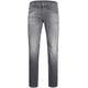 Slim-fit-Jeans JACK & JONES "TIM DAVIS" Gr. 34, Länge 32, grau (grey denim) Herren Jeans Slim Fit