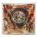 East Urban Home Abstract People & Time Acrylic Painting Tapestry Metal in Brown | 32 H x 39 W in | Wayfair C05734C40D604FAAB4FA89BF208438F7