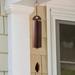 Arlmont & Co. Larock Hanging Bell, Steel in Brown | 17.7 H x 2.5 W x 2.5 D in | Wayfair A1ED362850174B5A85602E38FF47B4FF