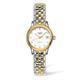 Longines Elegance Flagship Diamond White Dial Two Tone Bracelet Watch