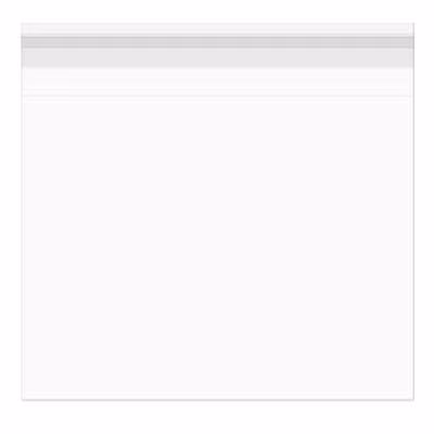 Crystal Clear Bags® with Flap 10 7/16" x 10 1/4" 100 pack