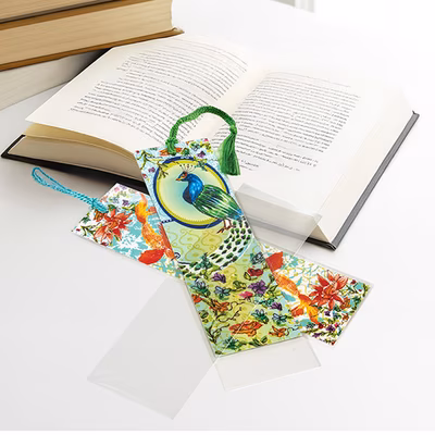 Long Thin No Flap Crystal Clear Sleeve - Ideal for 7" Tall Bookmark Sleeves Size: 2 3/16" x 7 1/8" 100 Bags Crystal Clear Bags