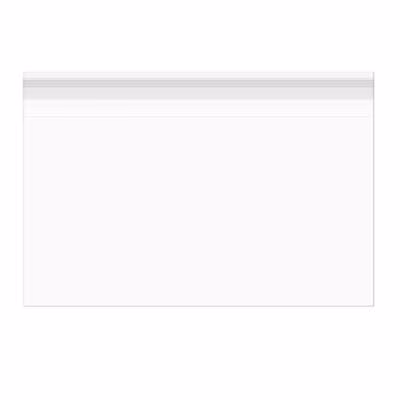 Crystal Clear Bags® with Flap 14 1/4" x 11 1/16" 100 pack
