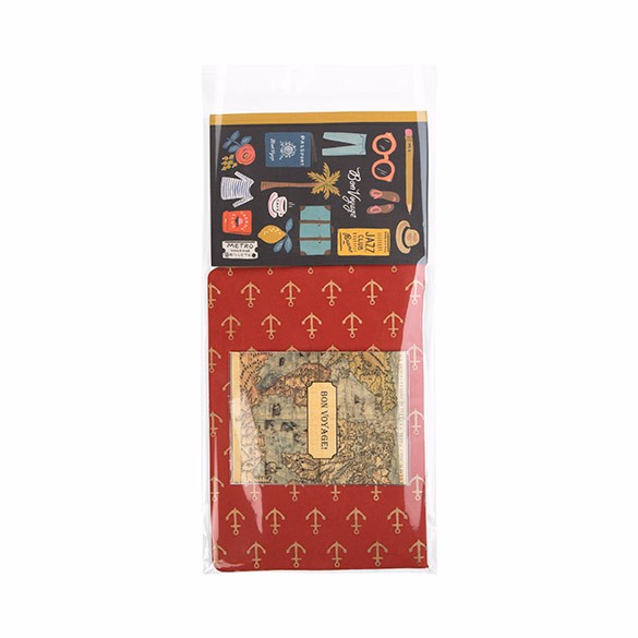 Large Flap Closure Clear Bags Great For Photos and Stationary Bag Size: 7 7/8" x 15 1/4" 100 Bags Crystal Clear Bags