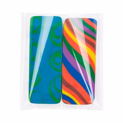 Crystal Clear Bag Packaging with Open Top For Small Cards Gifts and Crafts Bag Size: 2" x 2 1/8" 100 Bags Crystal Clear Bags