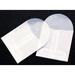 Glassine Envelopes Open End Center Seam Envelope 2 1/8" x 2 1/8" 100 Piece