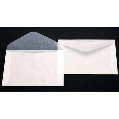 Glassine Envelopes Open Side 2 Side Seams 5 1/16" x 3 1/8" 100 Pieces