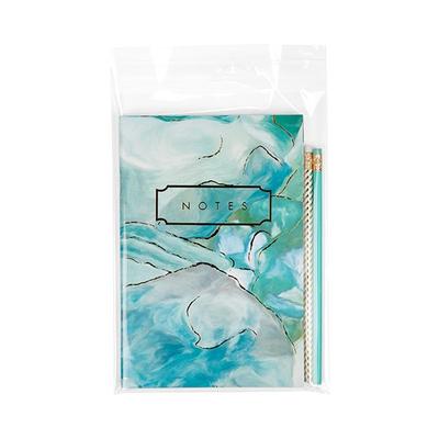 Self Sealing Flap Closure Clear Plastic Packaging For Small Journals Bag Size: 6 7/8