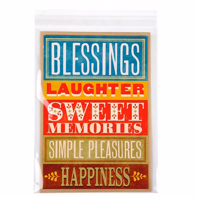 Value Crystal Clear Bags® 6 7/16