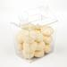 Large Clear Takeout Box - Good For Fortune Cookies Brownies Box Size: 4 13/16" x 3 1/2" x 4 3/8" 25 Boxes Crystal Clear Boxes