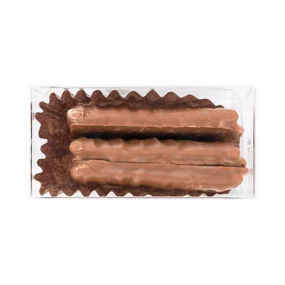 Tiny Sample Size Chocolate Boxes with Inserts for 2 Candies Wafers or Truffles Box Size: 1 3/8" x 1 7/16" x 2 3/4" 100 Sets |