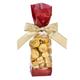 Small Tall Red and Clear Gusset Bags - Great for Cinnamon Candies Mints or Red Licorice Bag Size: 2" x 1 7/8" x 9 1/2" 100 Bags |