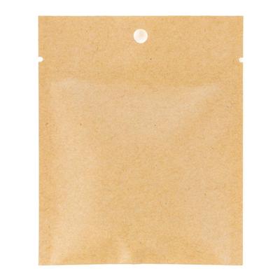 Small Kraft Heat Seal Bags Solid Matte Kraft with No Windows food safe Food Safe 4.8 mil thick Bag Size: 3" x 4" 100 Bags |