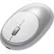 SATECHI M1 Wireless Optical Mouse - Silver, Silver/Grey