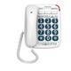 BT Big Button 200 Corded Phone, White