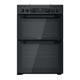 HOTPOINT HDM67G0CMB 60 cm Gas Cooker - Black, Black