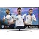 LG 86NANO766QA Smart 4K Ultra HD HDR LED TV with Google Assistant & Amazon Alexa, Silver/Grey,Blue