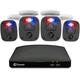 SWANN Enforcer SWDVK-846804MQB-EU 8-Channel Full HD 1080p DVR Security System - 1 TB, 4 Cameras, Black,White