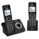 VTECH ES2051 Cordless Phone - Twin Handsets, Black