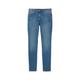 Tom Tailor Tapered Jeans Damen used mid stone blue denim, Gr. 36-30, Baumwolle