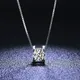 925 Sterling Silver Diamond Necklace VVS1 D Color Moissanite Pendant Necklace Wedding Jewelry for