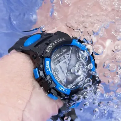 Children Watch Kids Sport Watches Silicone Strap Waterproof LED Digital Watch For Kid Children Student Girl Boy Wristwatch Clock