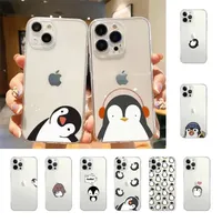 Süße schöne Pinguin Handy hülle für iPhone 7 8 plus x xr xs 11 12 13 se2020 Mini-Handys 14 Pro Max