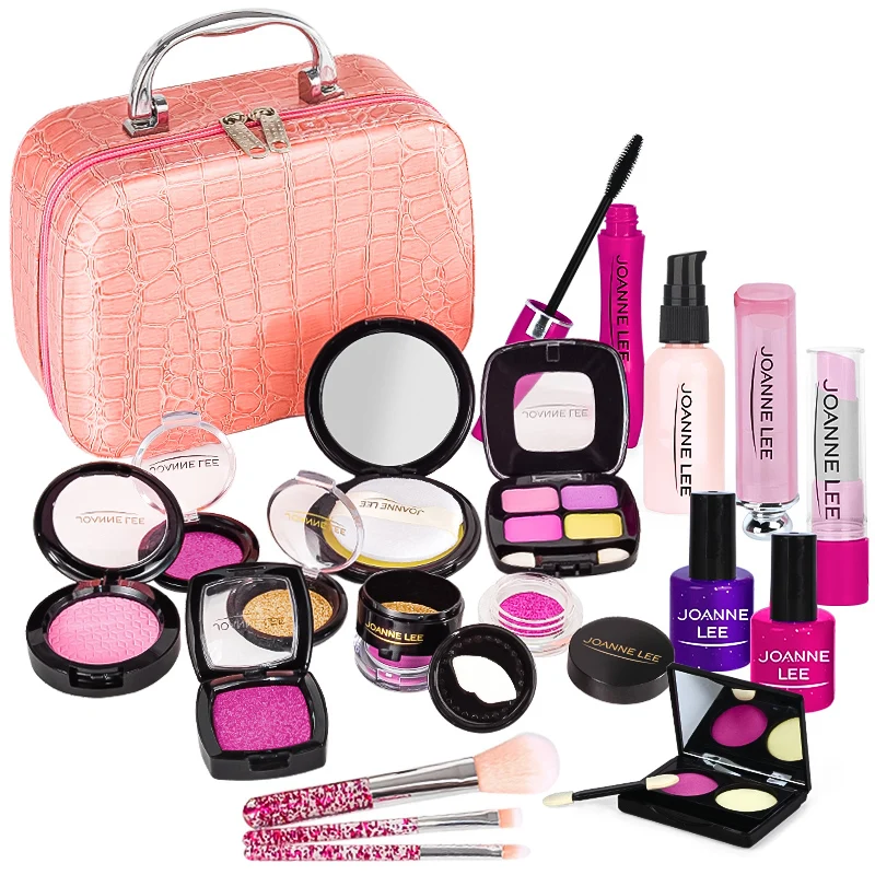 Kinder Spielzeug Simulation Kosmetik Set Pretend Make-Up Spielzeug Mädchen Spielen Haus Simulation Make-up Lernspielzeug für Mädchen Spaß Spiel Image