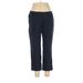 Amanda + Chelsea Casual Pants - Mid/Reg Rise: Blue Bottoms - Women's Size 12