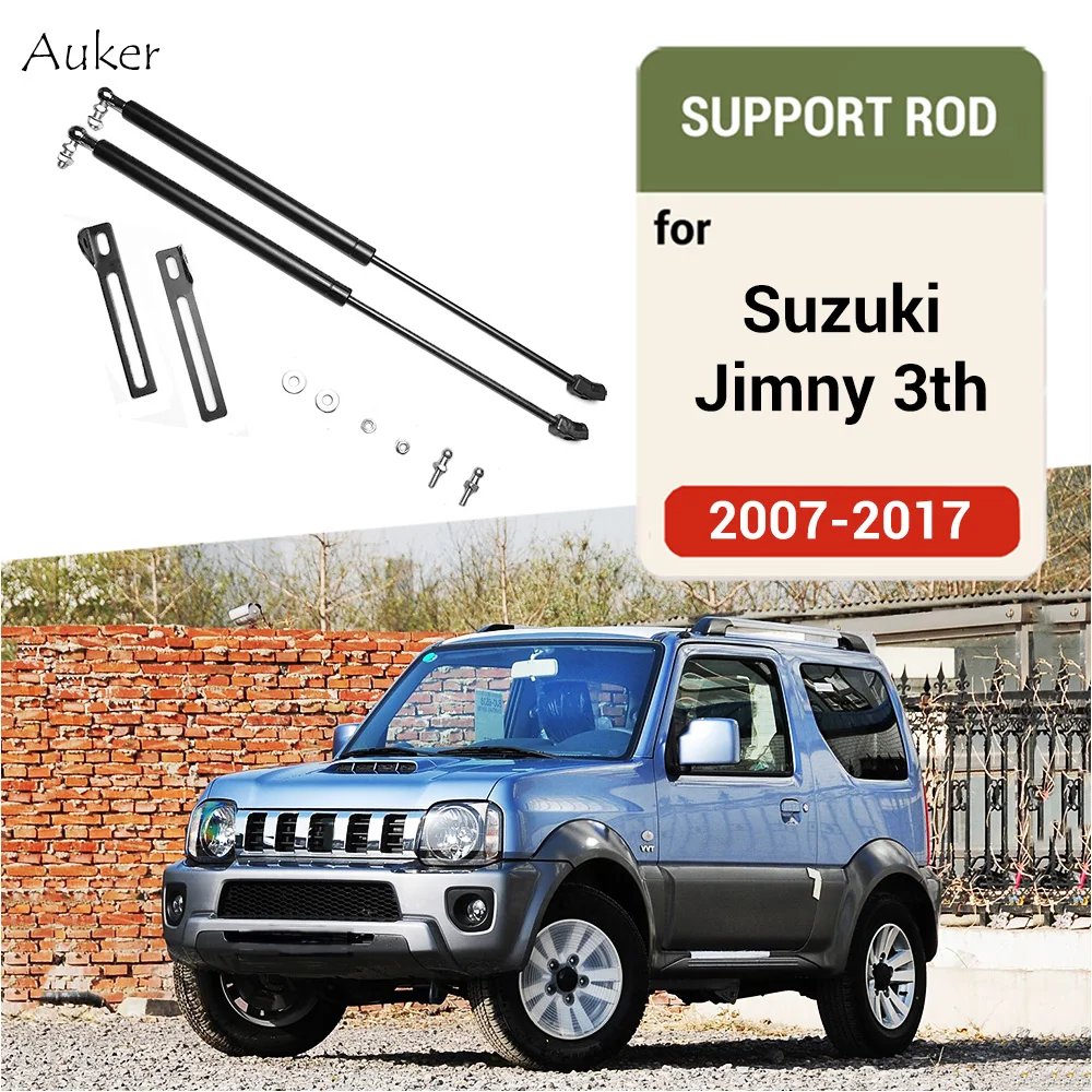 Für Suzuki Jimny 3th 2007-2017 Auto-styling Refit Bonnet Hood Gas Shock Lift Strut Bars Image