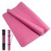 Pro Space High Density Large Yoga Mat 79 in. L x 52 in. W x 0.4 in. Pilates Exercise Mat Non Slip (28.5 sq. ft.)