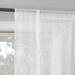 Archaeo Akari Slub Textured Linen Blend Semi-Sheer Rod Pocket Window Tie-up Shade - 40" x 63"