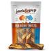 Jack&Pup Twist Beef Rib Bones for Dogs 7 Beef Rib Bone Small Dog Bones for Puppies with Beef Jerky Twist for Flavor and Fun - Healthy Dog Bones Rib Small Dog Chew Bones (4 Count)