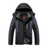 Olyvenn Deals Women s Outdoor Sprint Coat With Plush And Thickened Windproof Cycling Warm Cotton Coat Hooded Coat 2023 Trendy Winter Warm Ladies Hooded Casual Outwear Jackets Black 14