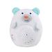 Home Decor Baby Sleep Toddler Sleep Aid Night Light With White Noise Sound Machine And Star Projector Bear Sleep Toy Gift for Newborn And Boy And Girls White